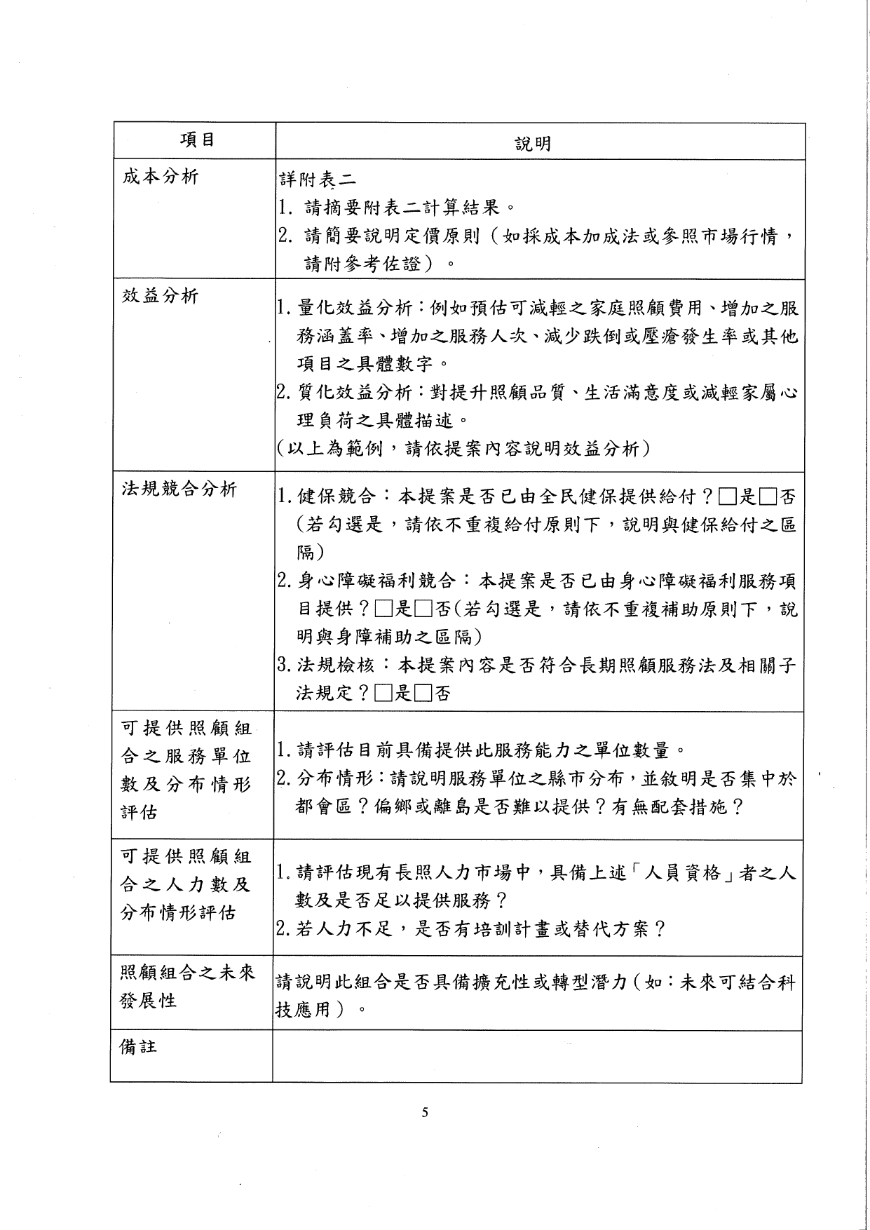 1150027修正「長照服務照顧組合新增及修訂作業原則」名稱並修正為「長照服務照顧組合新增及修正作業原則」，以及訂定「長照服務照顧組合專家審查小組設置要點」，並自即日生_page-0007